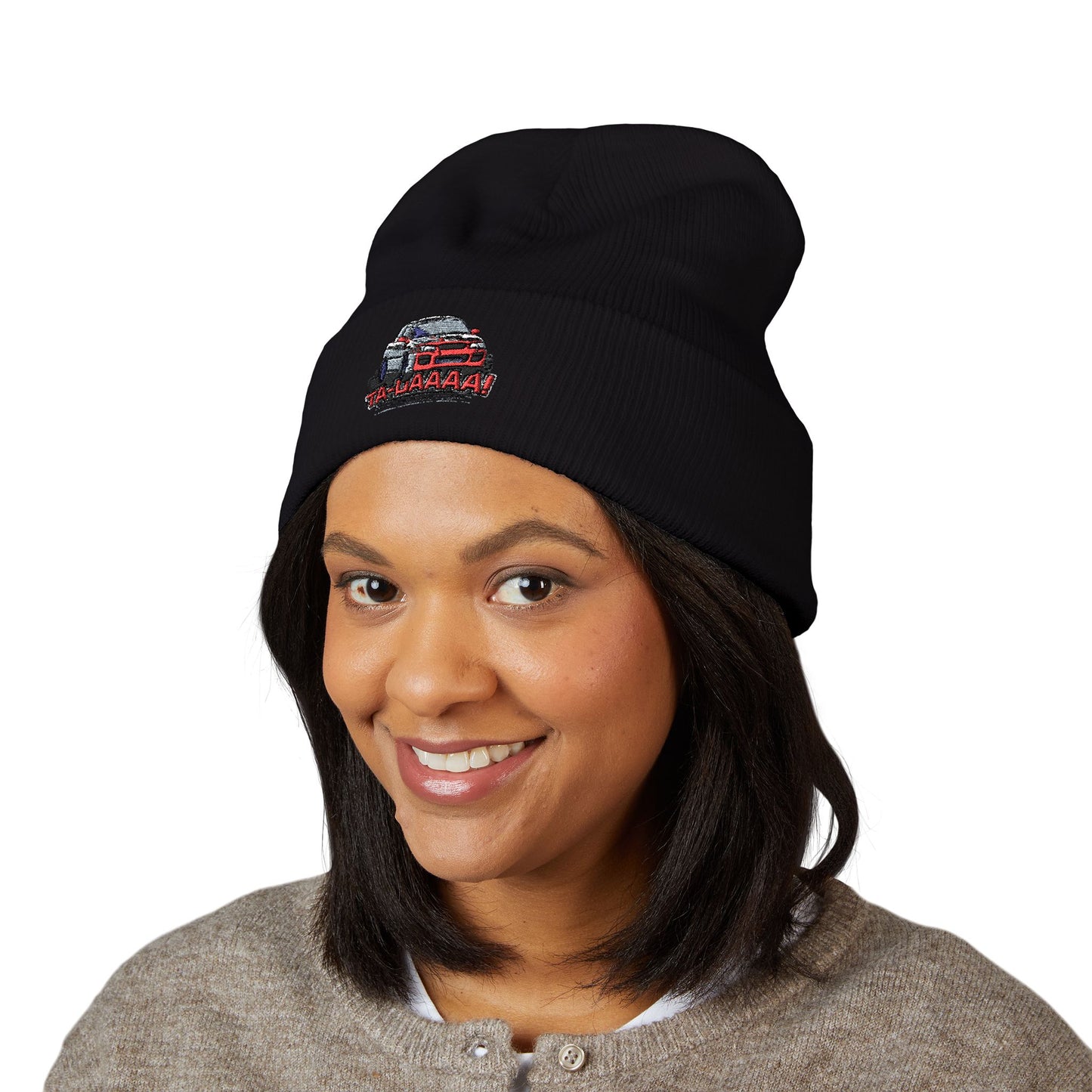 Ta-Daaaa! Classic Cuffed Beanie (Embroidery)