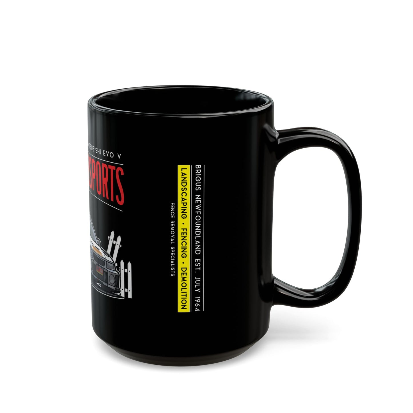 WSP Motorsports Black Mug (11oz, 15oz)