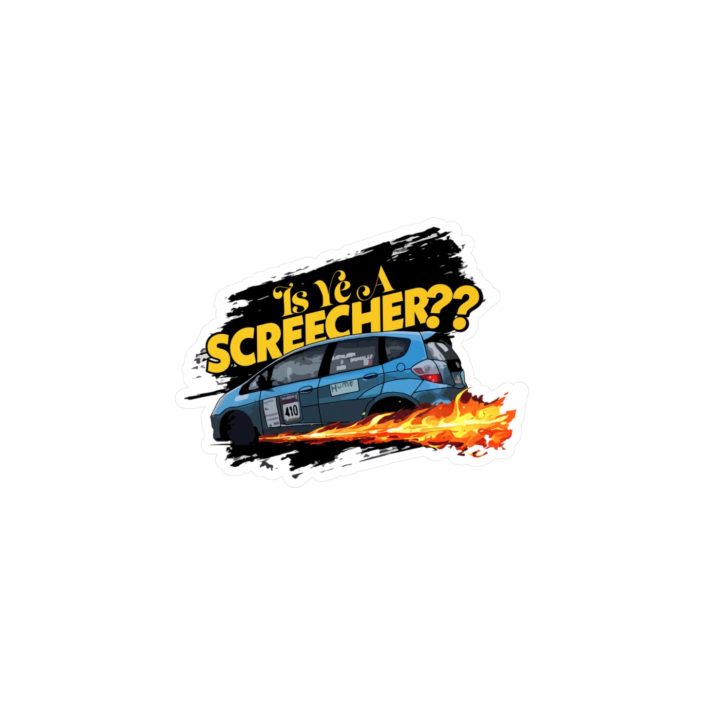 Screeeeech Vinyl Decals