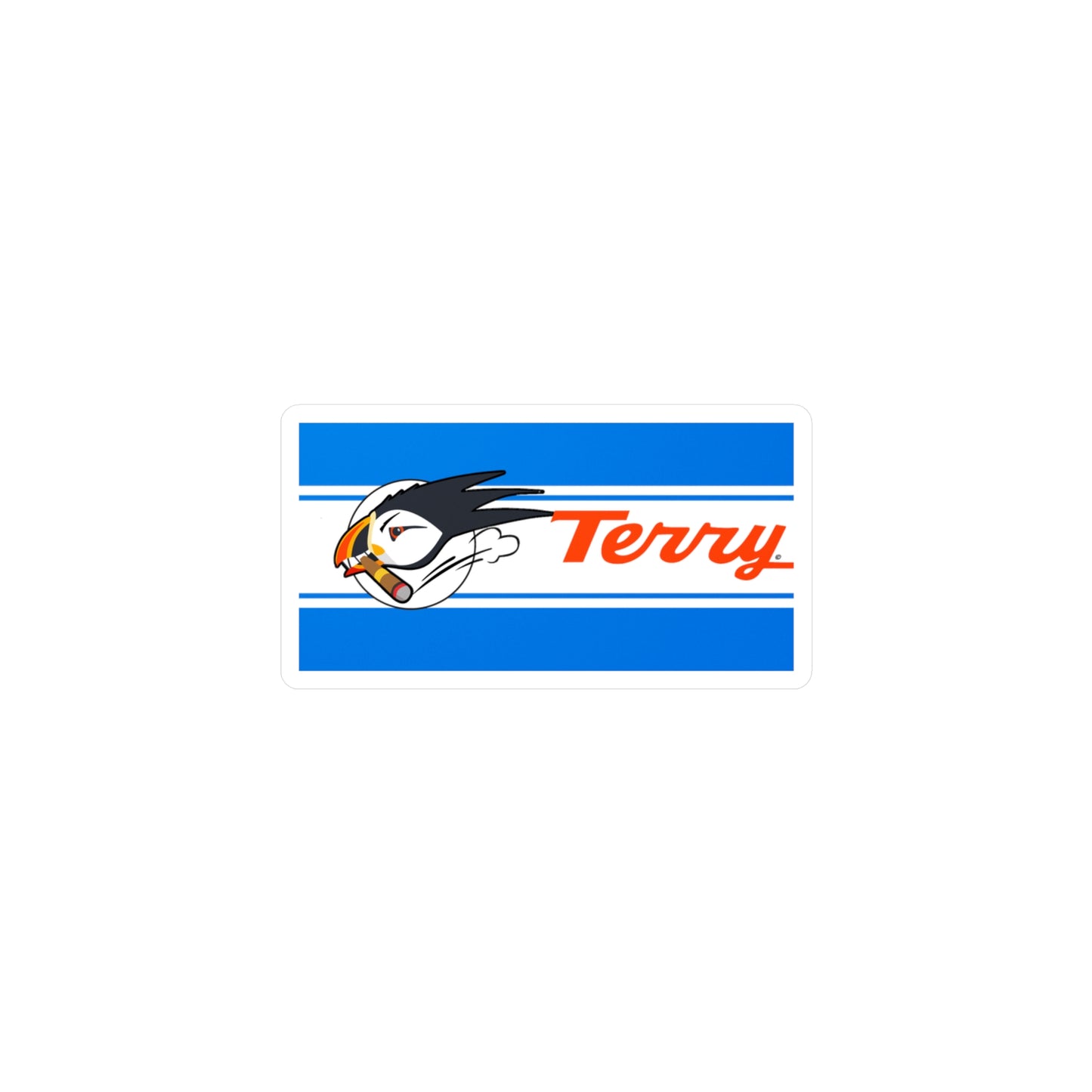 Terry Vinyl Decal