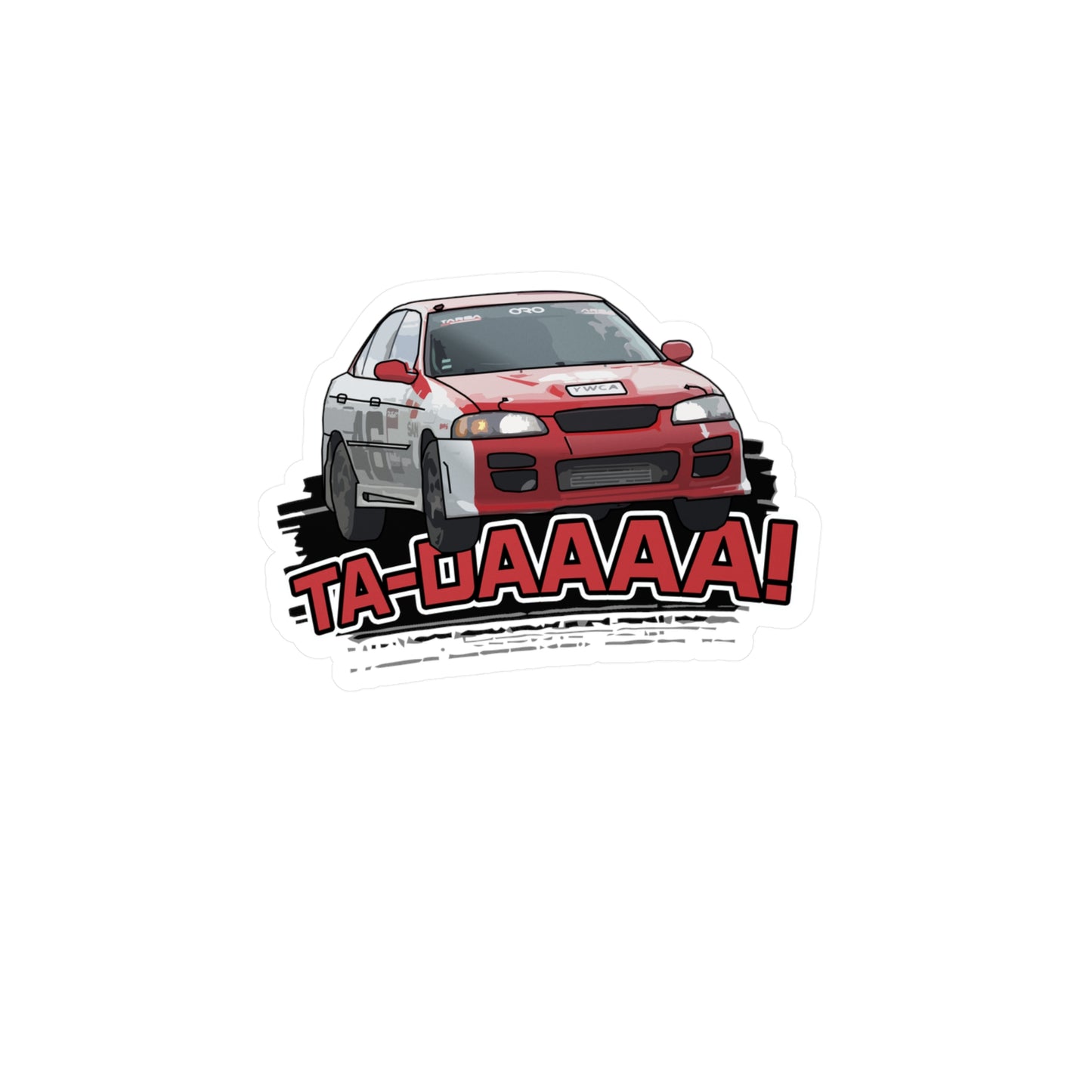 Ta-Daaaa Vinyl Decal