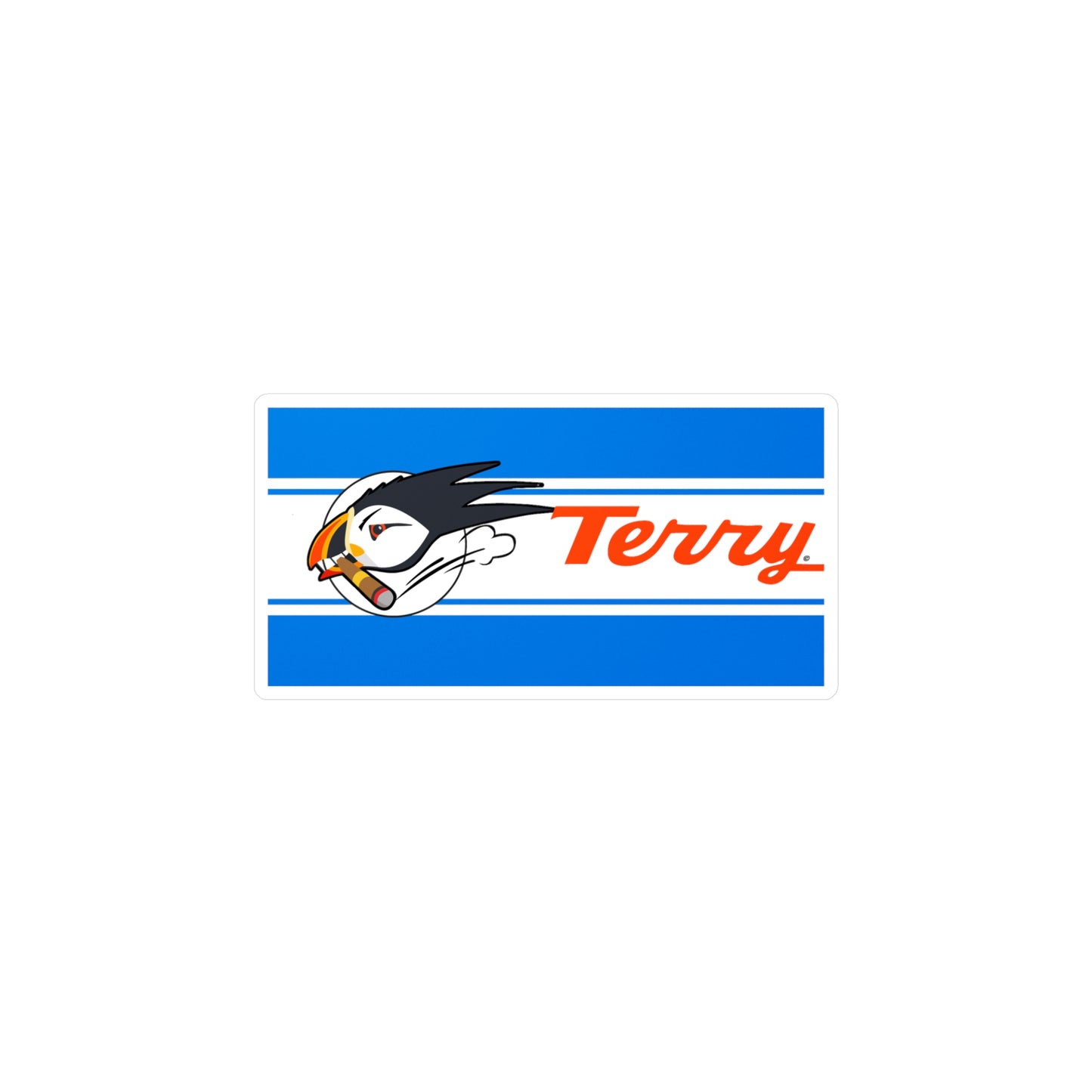 Terry Vinyl Decal