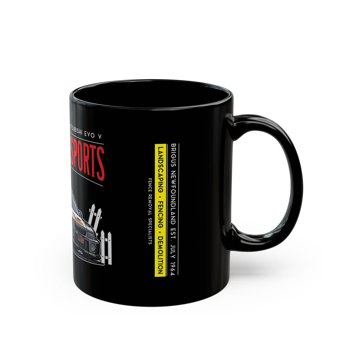 WSP Motorsports Black Mug (11oz, 15oz)