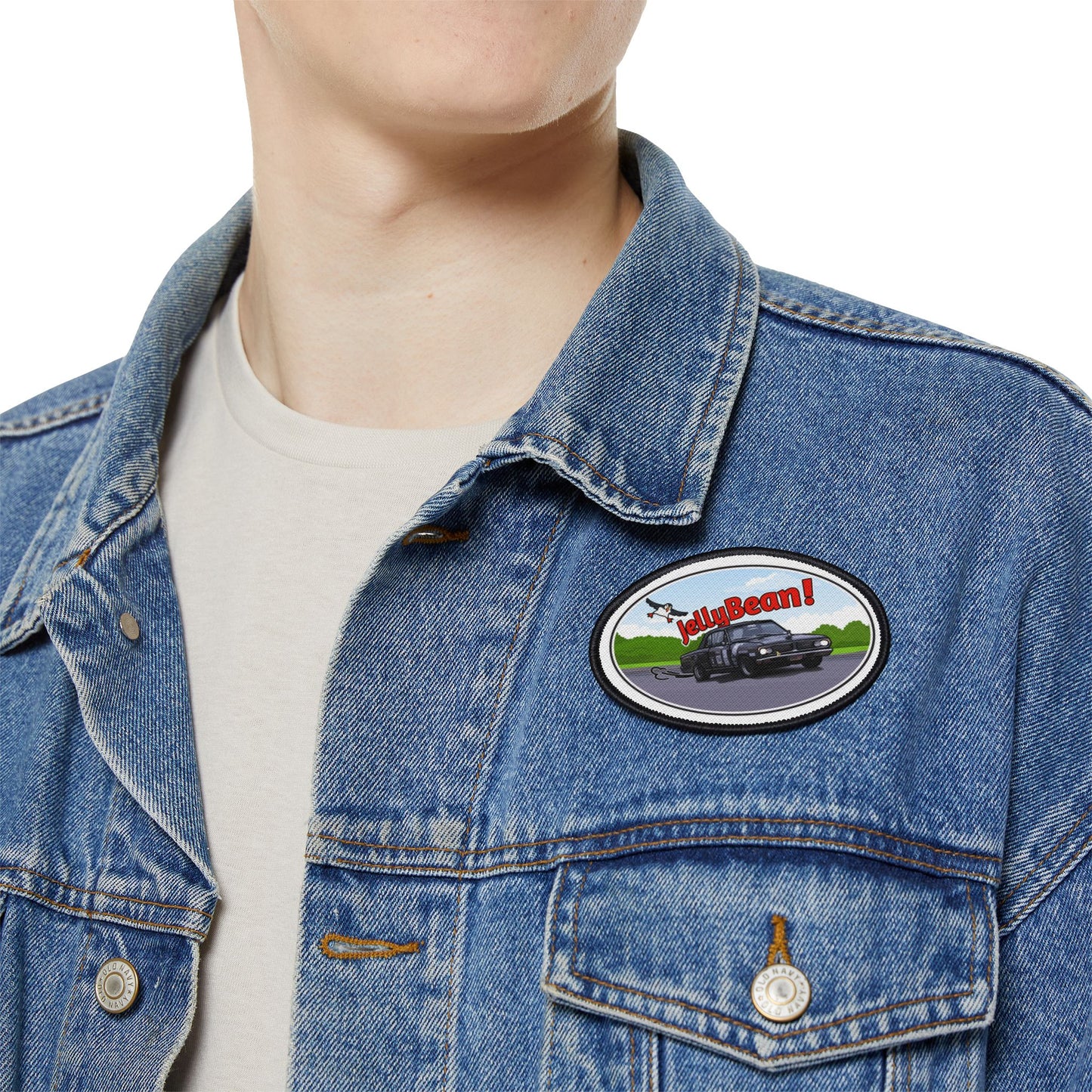 JellyBean Iron-on Patch!