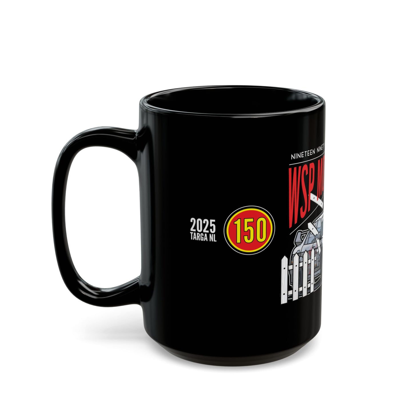 WSP Motorsports Black Mug (11oz, 15oz)