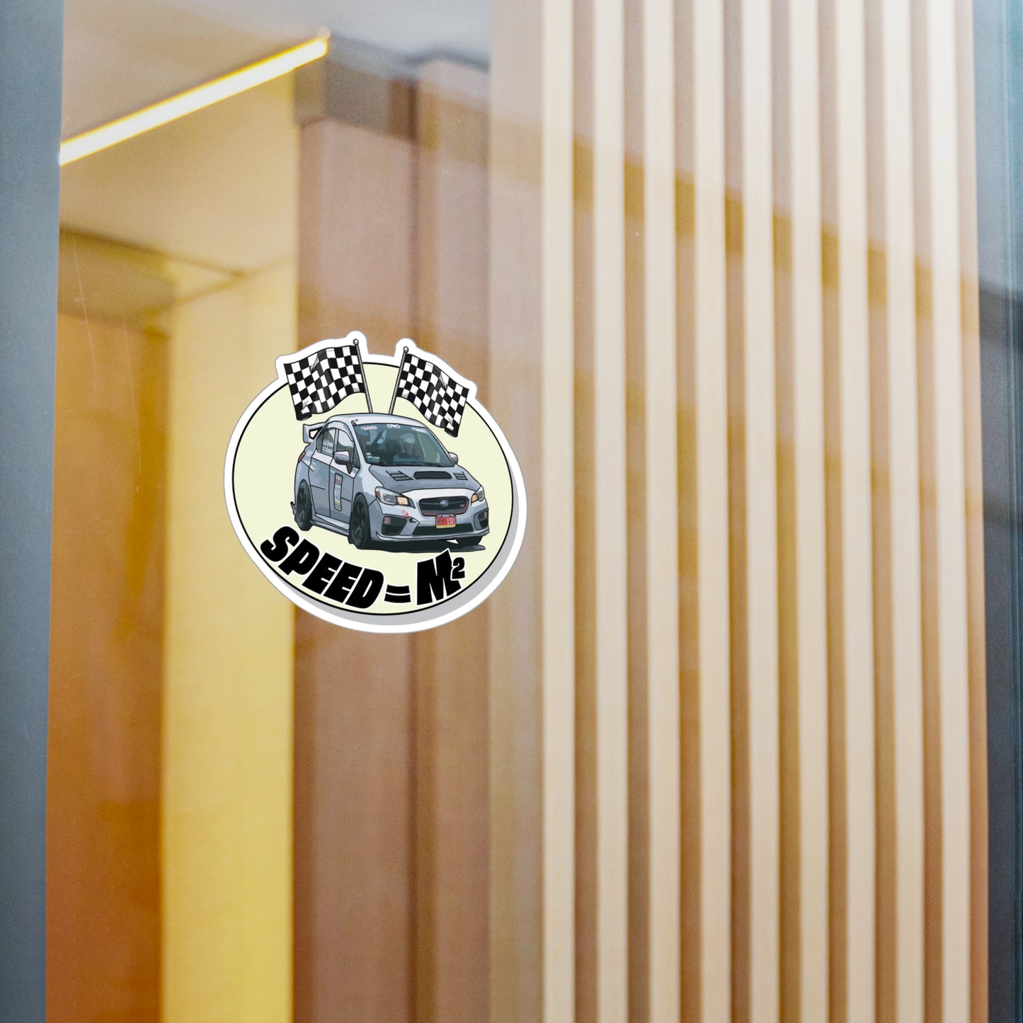 Subie Vintage Vinyl Decal