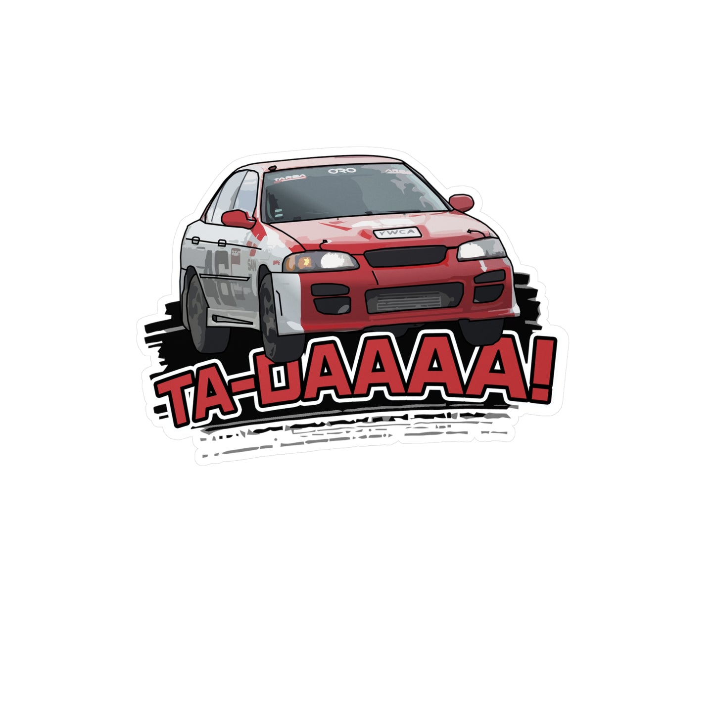 Ta-Daaaa Vinyl Decal