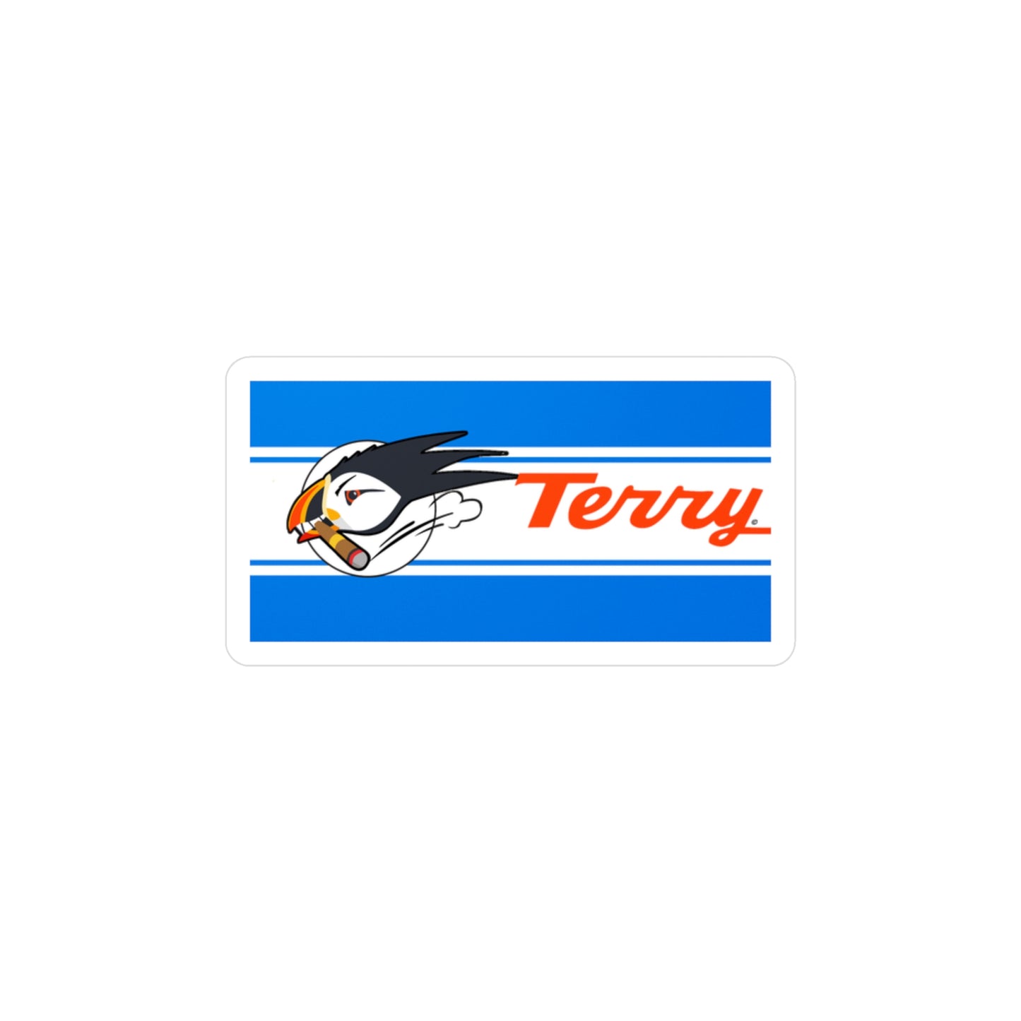 Terry Vinyl Decal