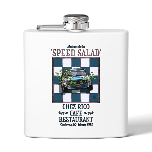 Chez Rico Stainless Steel Flask, 6oz