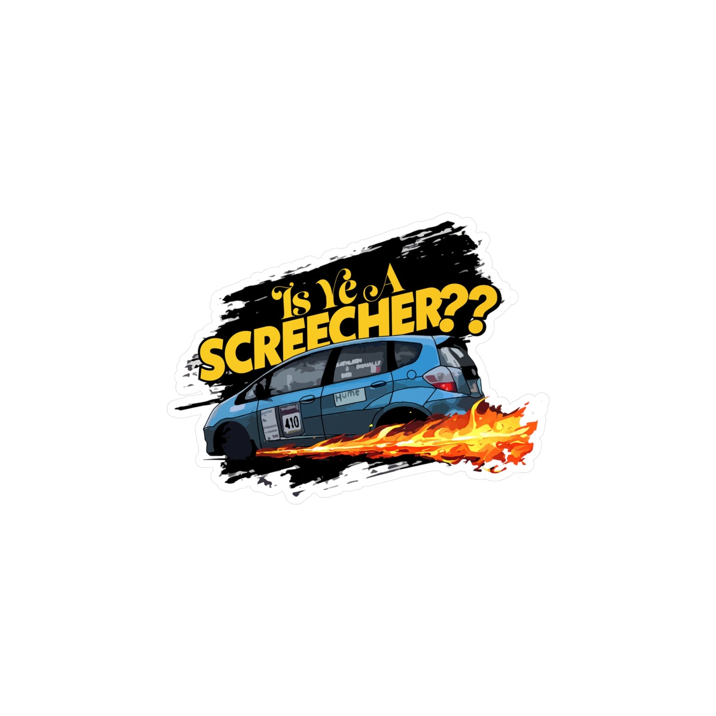 Screeeeech Vinyl Decals