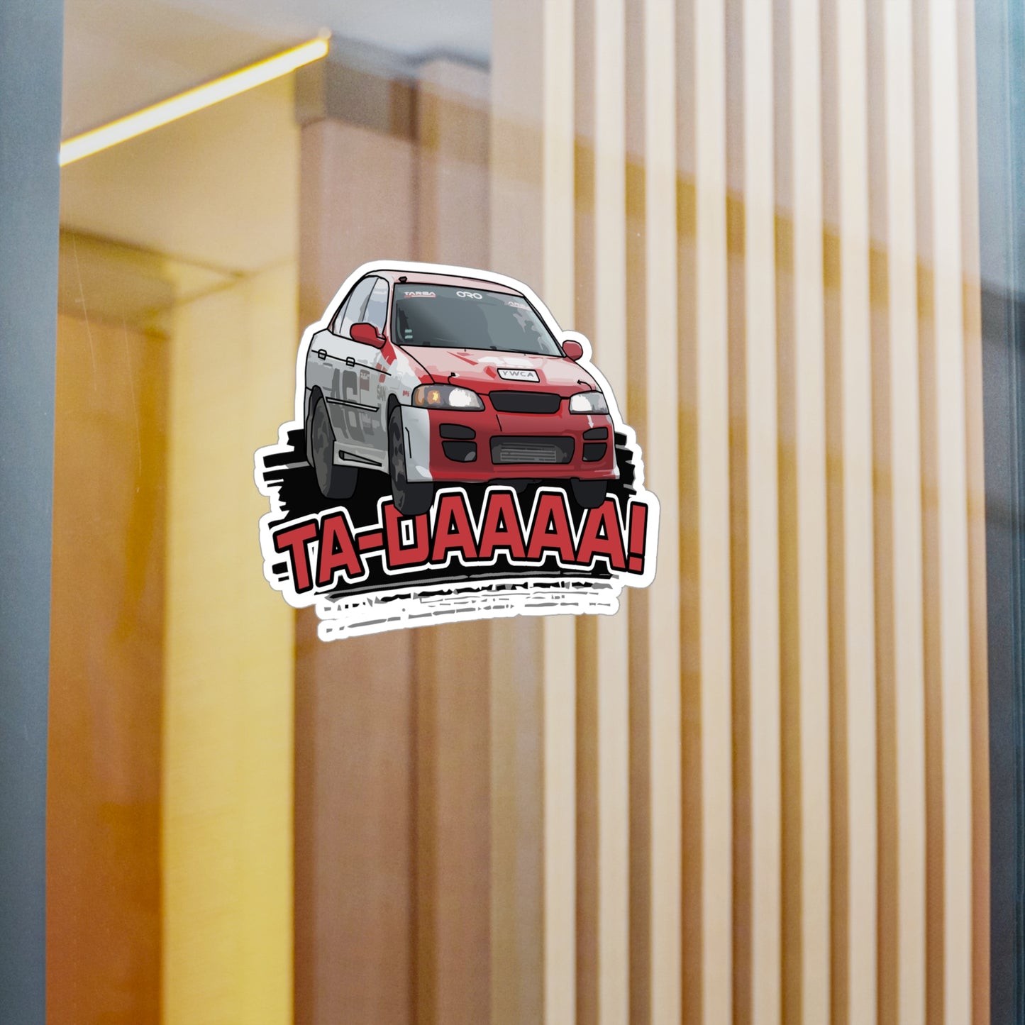 Ta-Daaaa Vinyl Decal