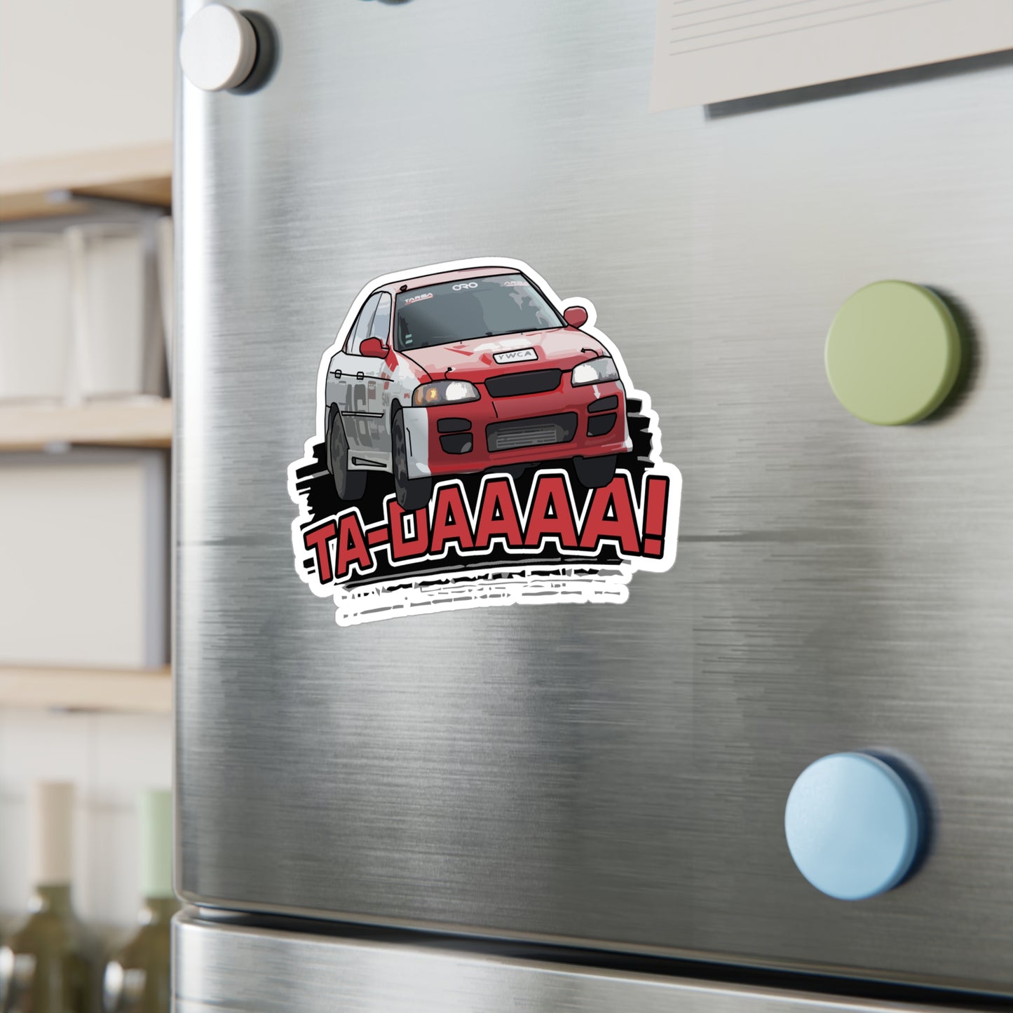 Ta-Daaaa Vinyl Decal