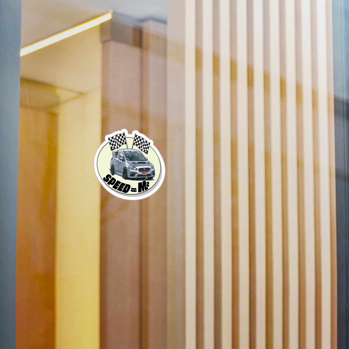 Subie Vintage Vinyl Decal