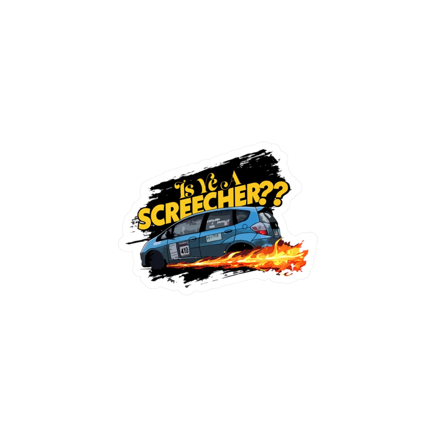 Screeeeech Vinyl Decals