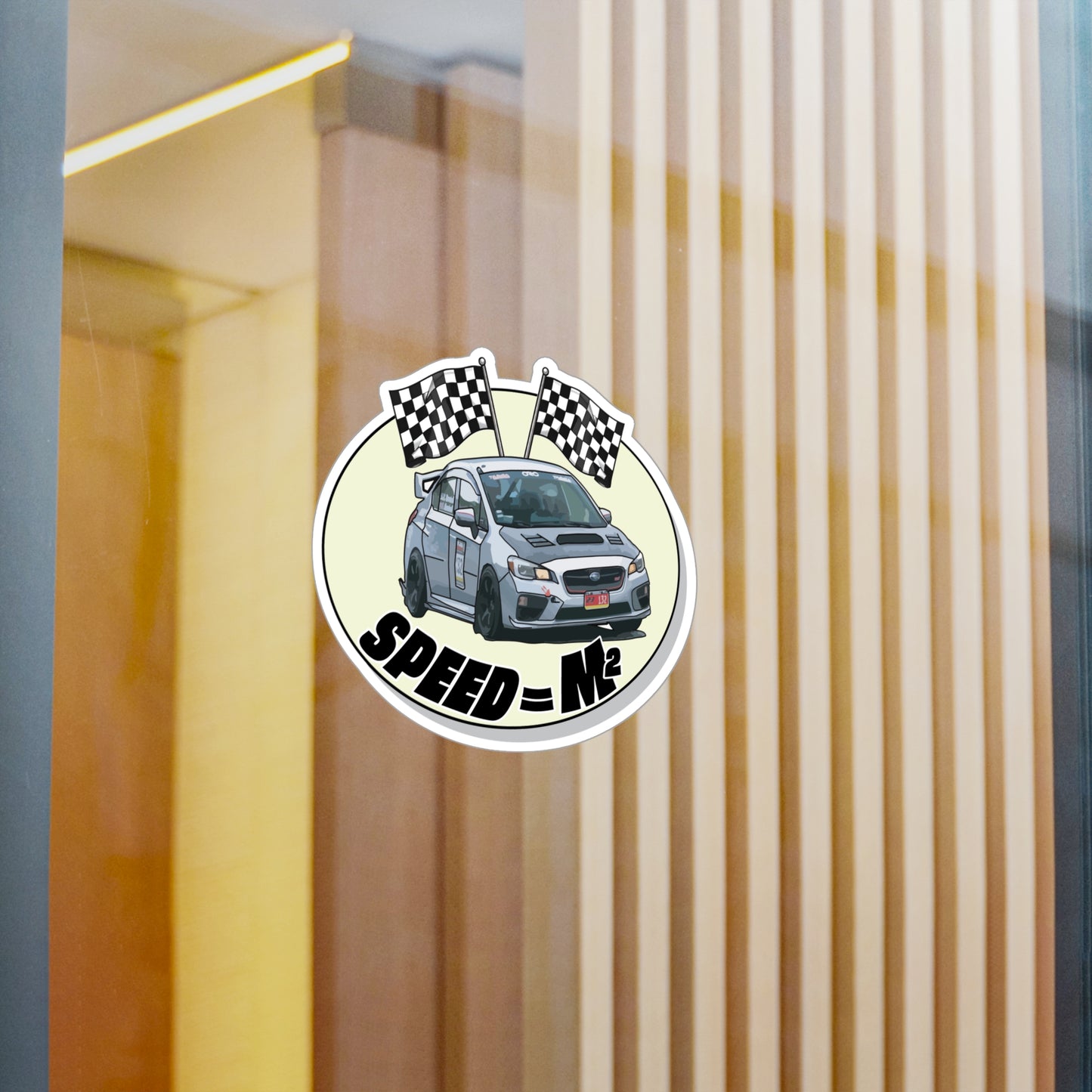 Subie Vintage Vinyl Decal