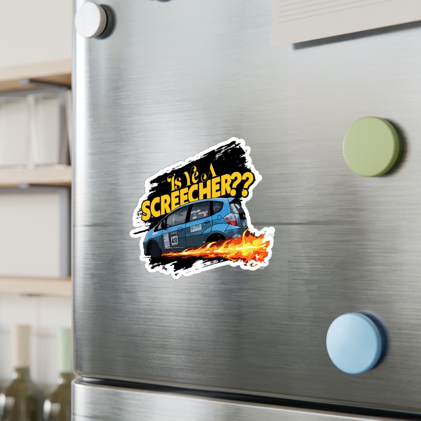 Screeeeech Vinyl Decals