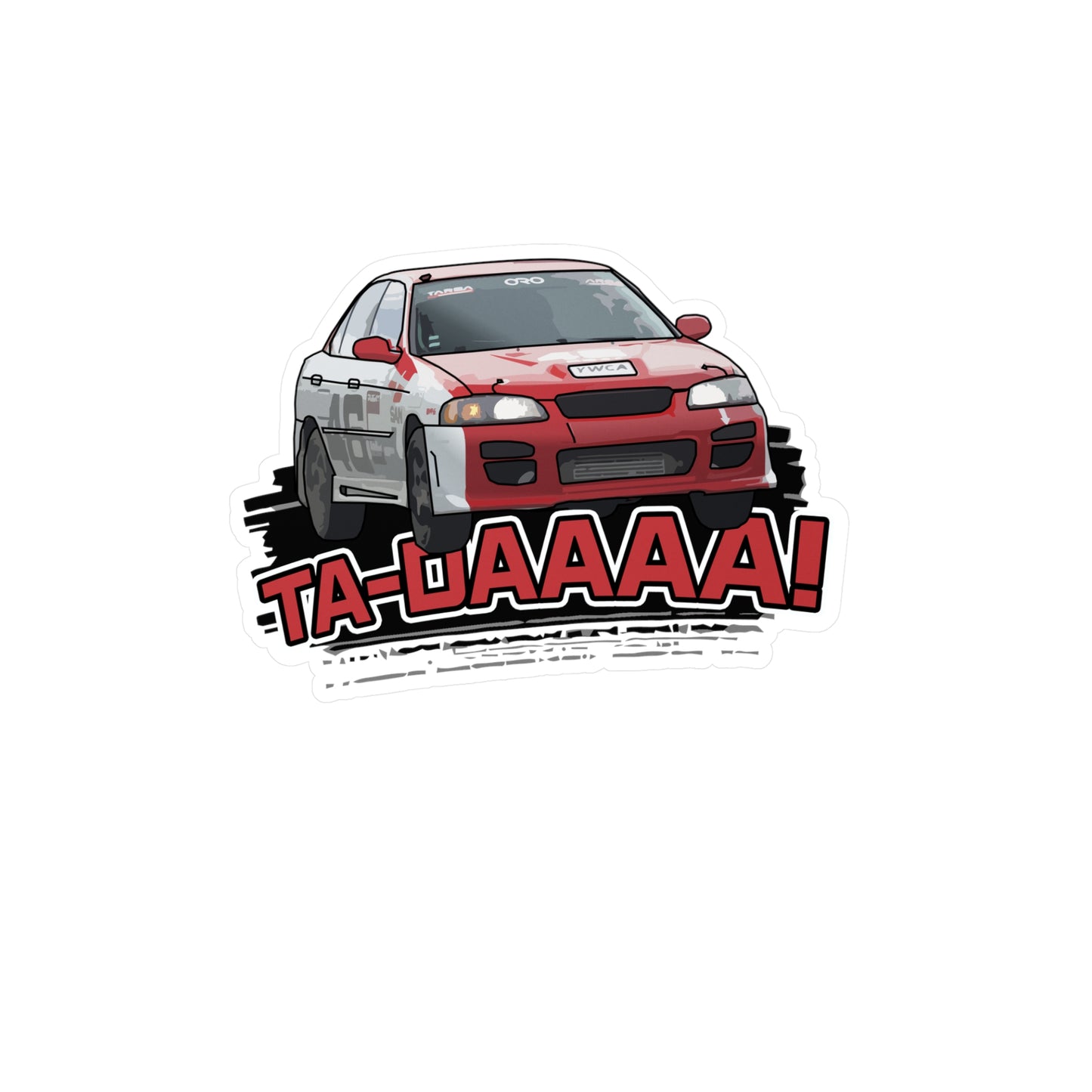 Ta-Daaaa Vinyl Decal