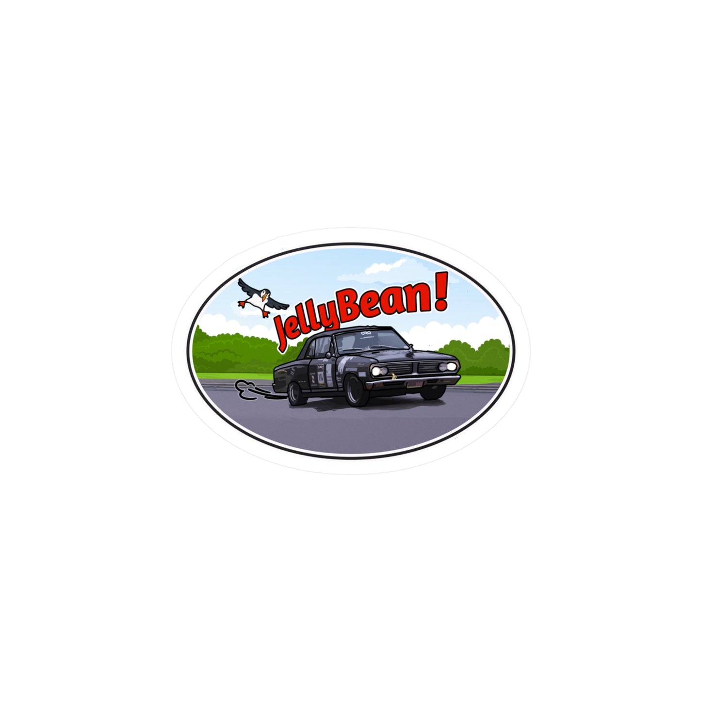 JellyBean Vinyl Decals