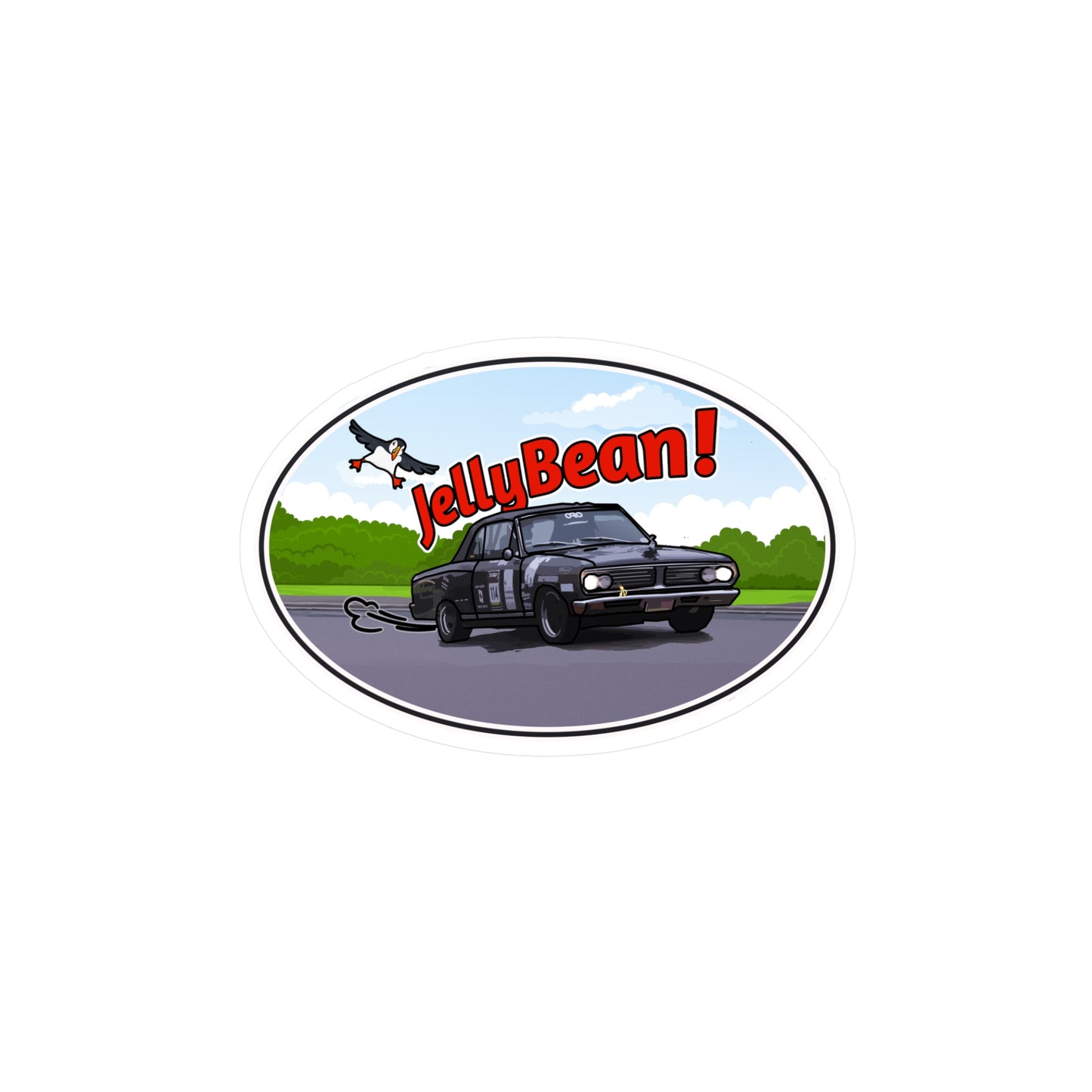 JellyBean Vinyl Decals