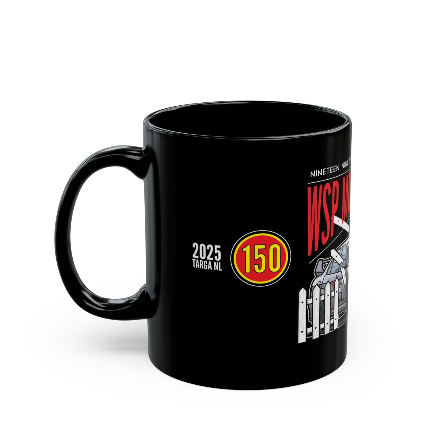 WSP Motorsports Black Mug (11oz, 15oz)